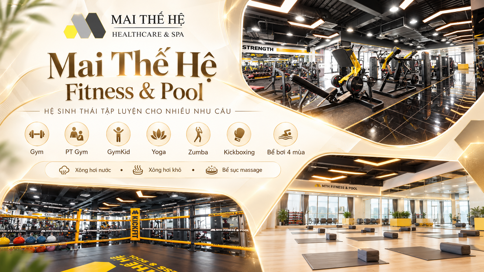 HỆ THỐNG PHÒNG GYM CHUẨN 5 SAO VÀ CÁC TIỆN ÍCH ĐI KÈM HẤP DẪN