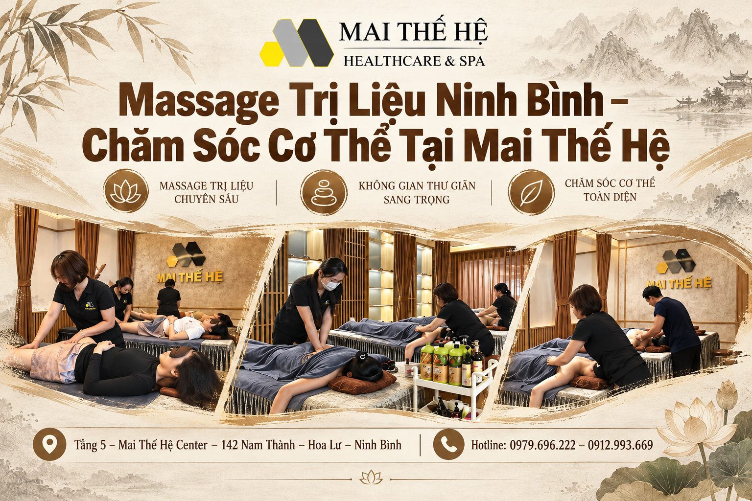 Massage Trị Liệu Ninh Bình – Chăm Sóc Cơ Thể Tại Mai Thế Hệ