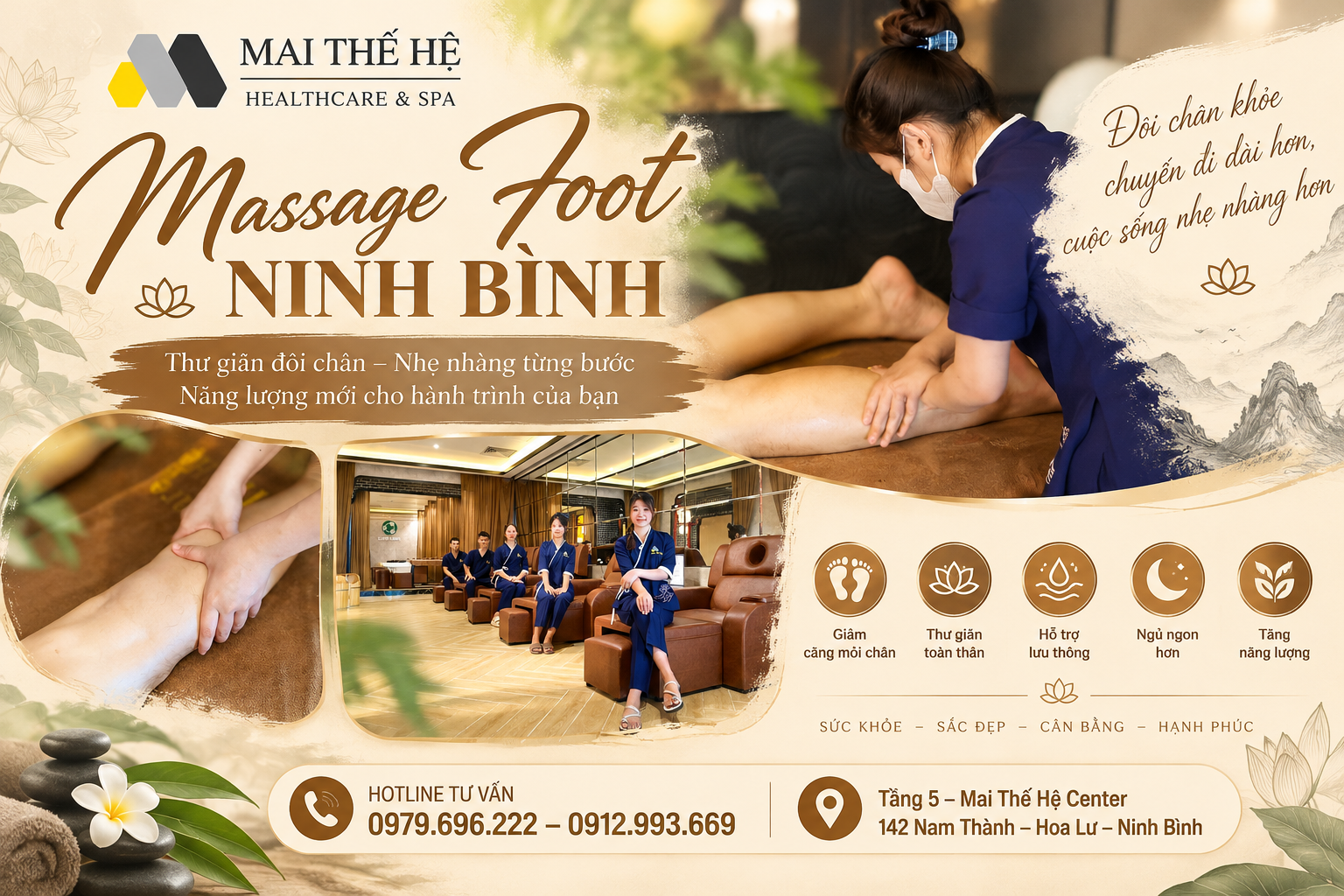 Massage Foot Ninh Bình – 5 Trải Nghiệm Chăm Sóc Đôi Chân Bạn Không Nên Bỏ Lỡ